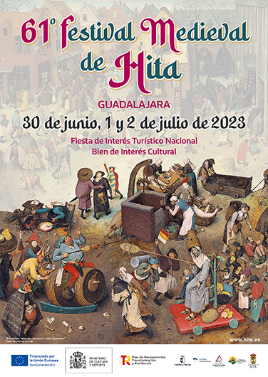61º Festival Medieval de Hita 1 de julio de 2023